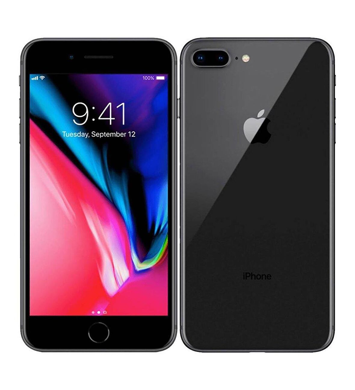 Apple iphone 8 PLUS 64 GB Siyah YENİLENMİŞ ÜRÜN ( Sıfır Gibi)