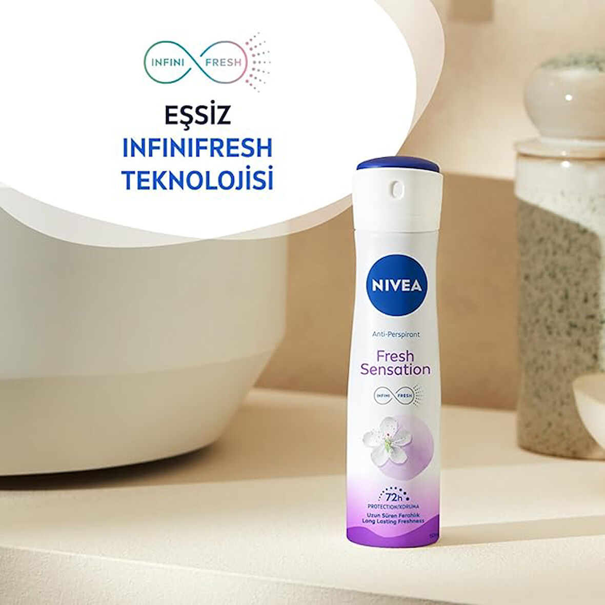 NIVEA Fresh Sensation Sprey 150 ml