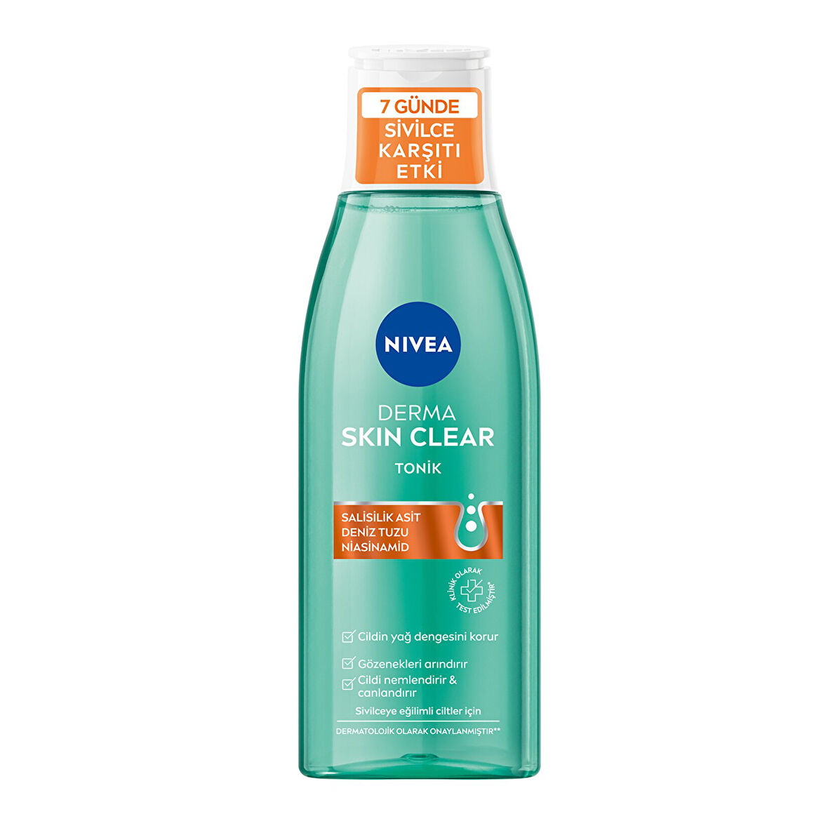 NIVEA Derma Skin Clear Sivilce Karşıtı Tonik 200 ml X 2 ADET