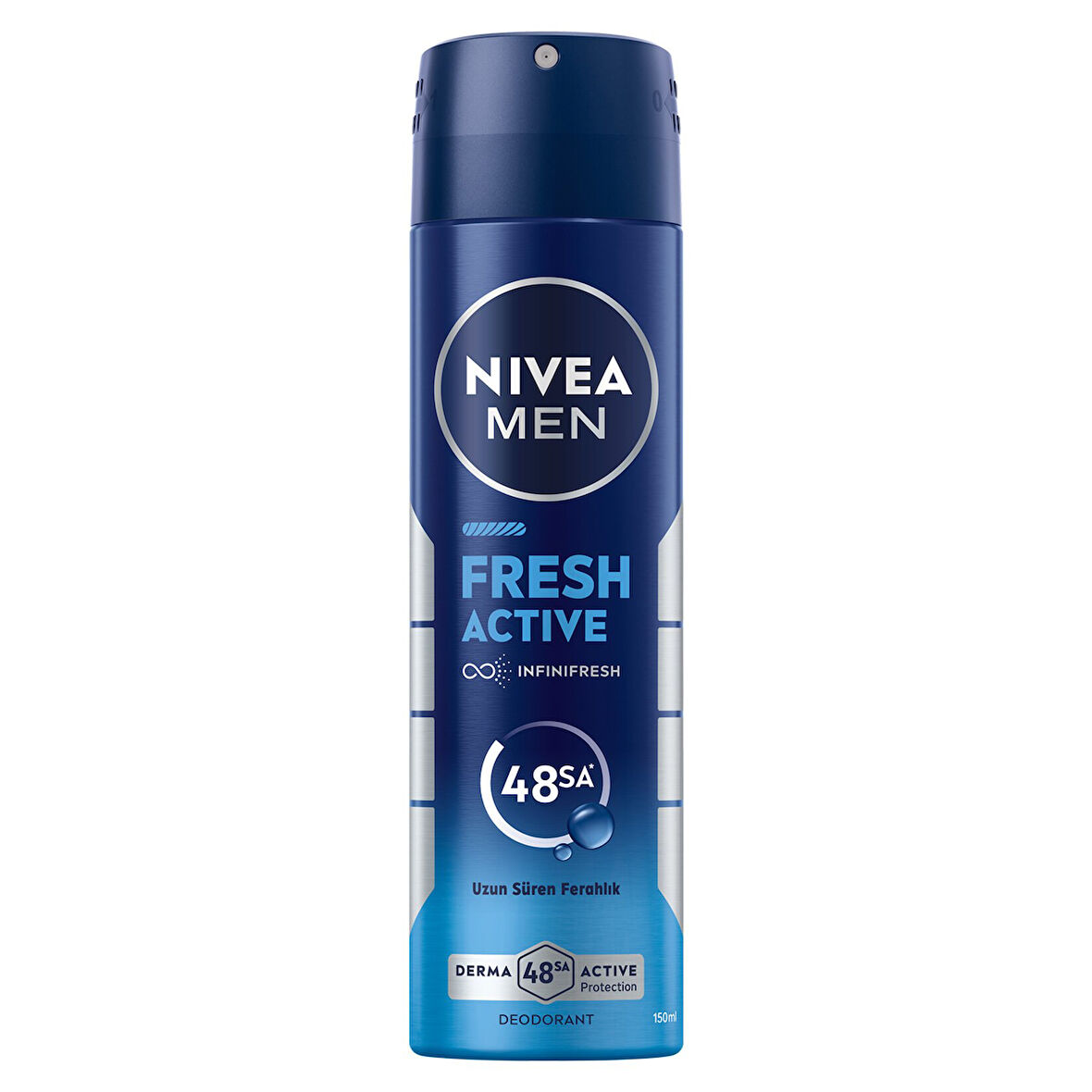 NIVEA MEN Fresh Active Sprey 150 ml X 2 ADET