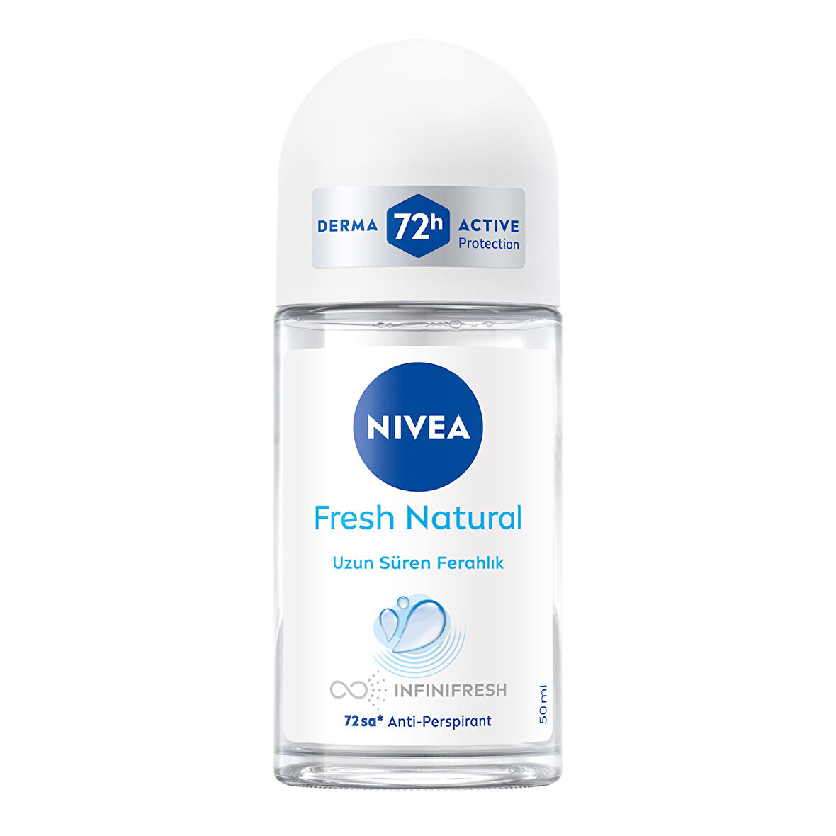 NIVEA Fresh Natural Roll-On 50 ml X 2 ADET