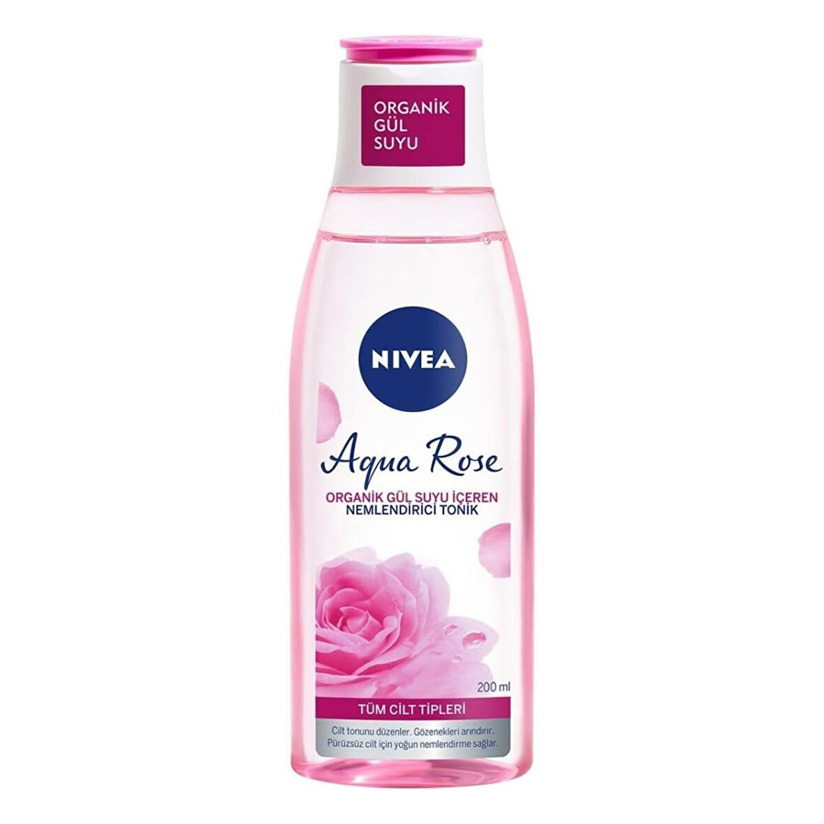 NIVEA Aqua Rose Organik Gül Suyu İçeren Tonik 200 ml X 3 ADET