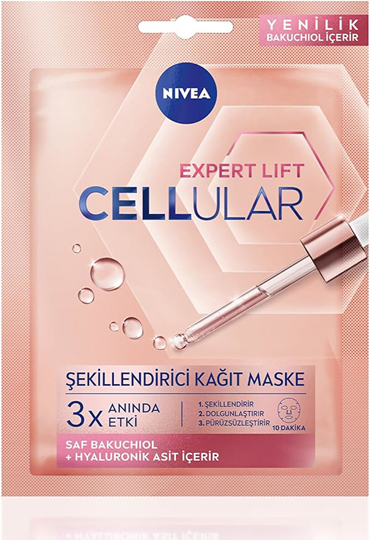 NIVEA Cellular Expert Lift Şekillendirici Kağıt Maske X 3 ADET