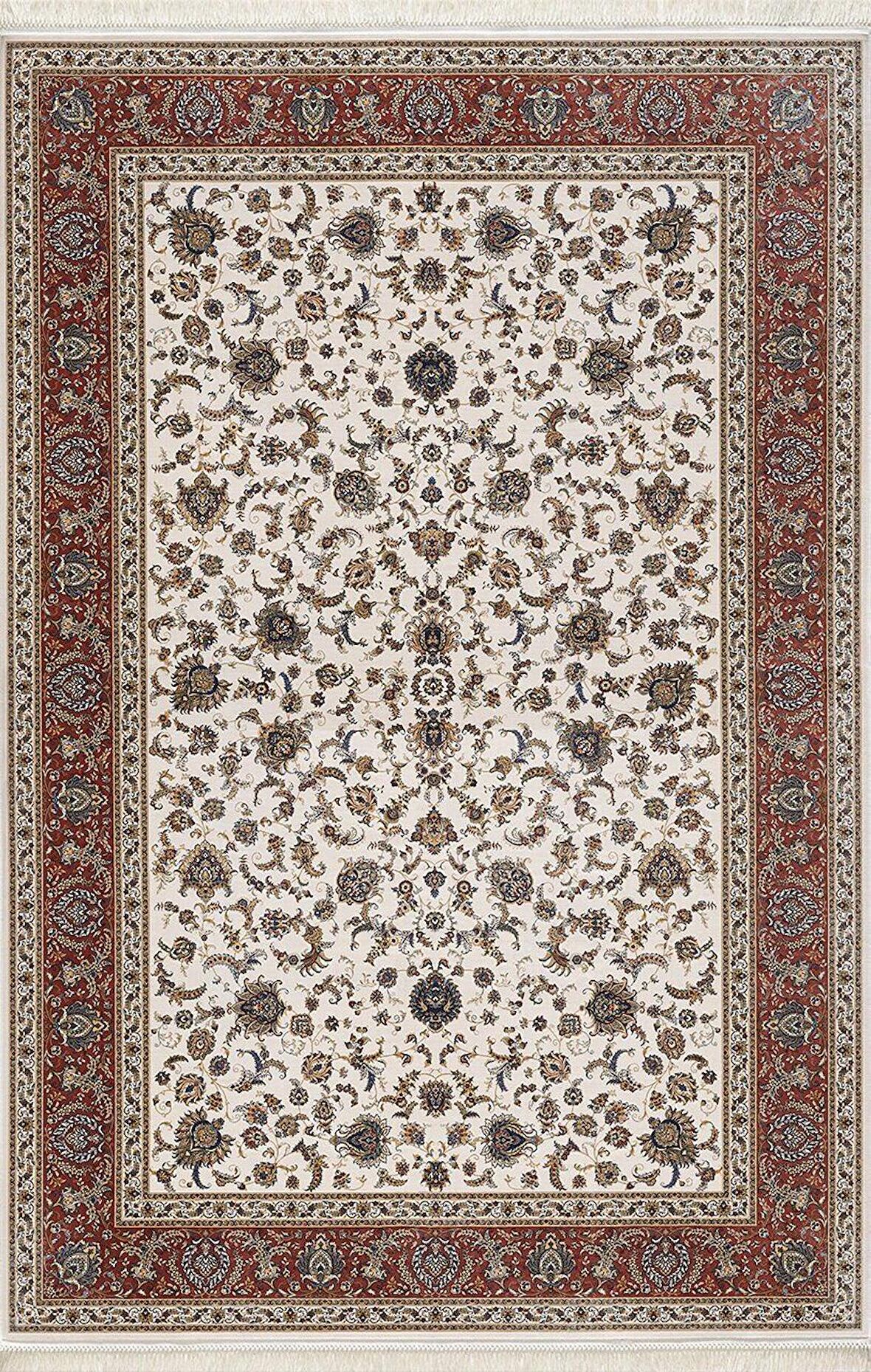 Artemis Halı Sılk 05160Y Bordo Krem Halı
