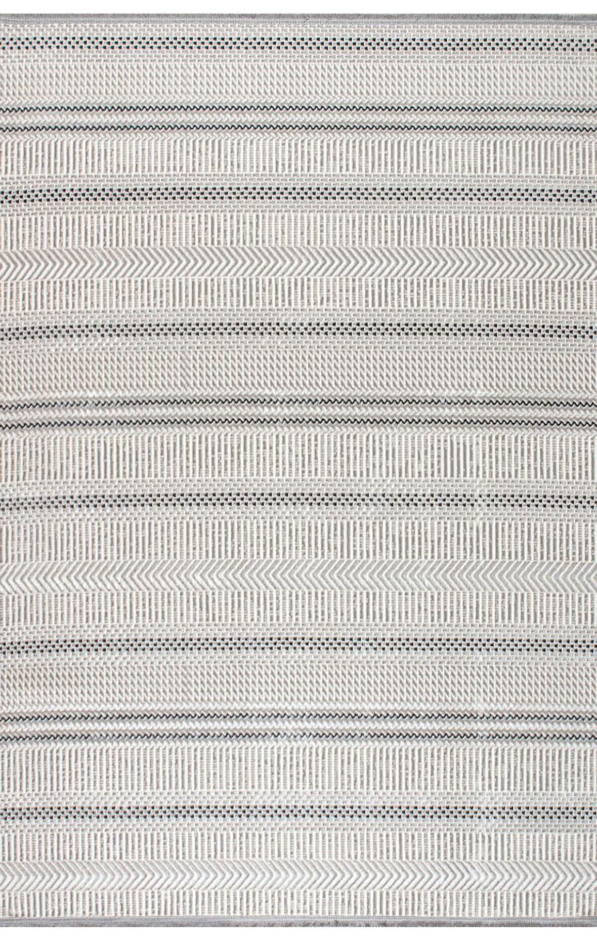 Artemis Halı Cozy İskandinav Halı 03054D - Gri Krem