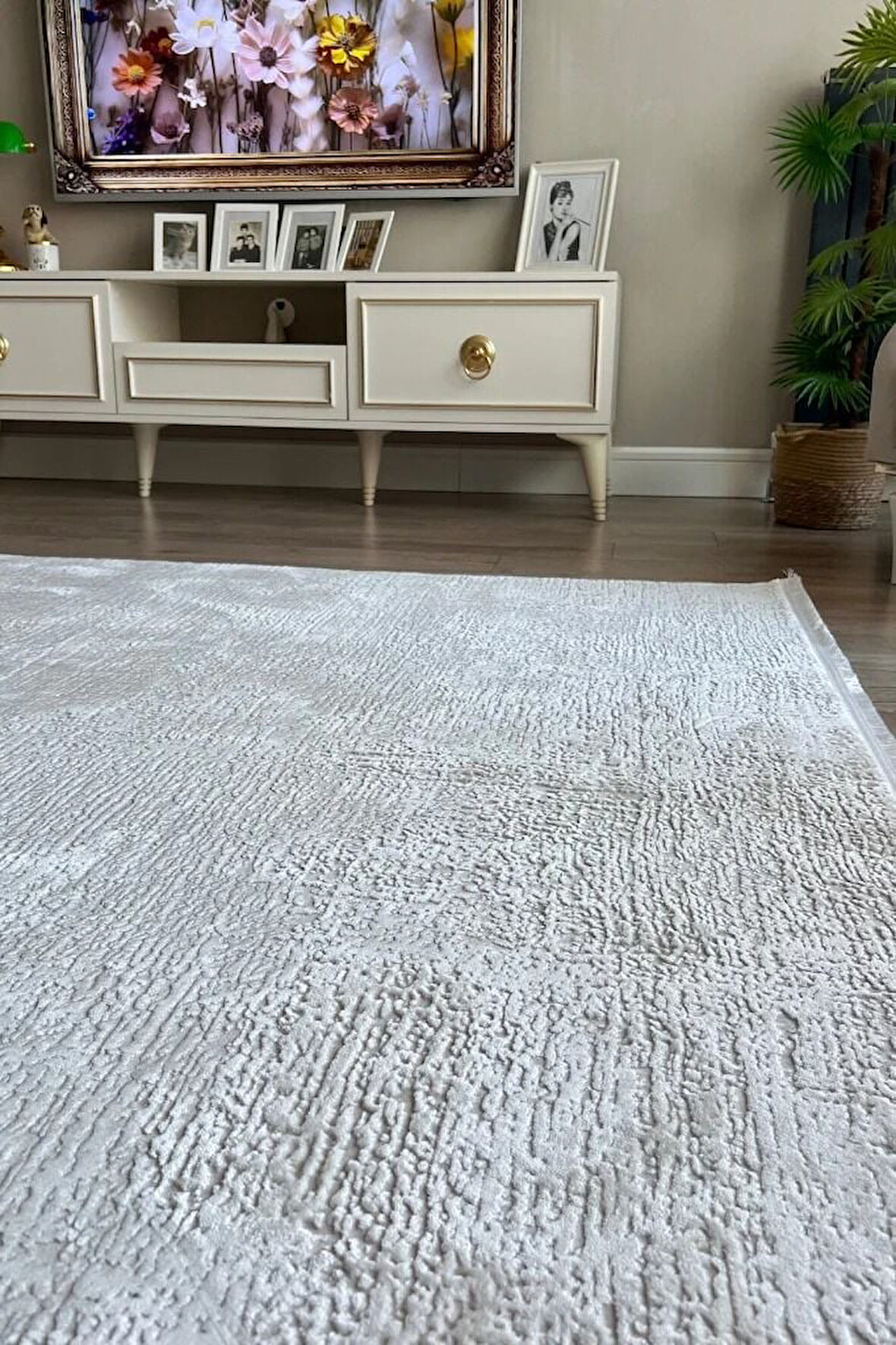 Apex Halı Truva Akrilik Halı Koleksiyonu 6641 Krem