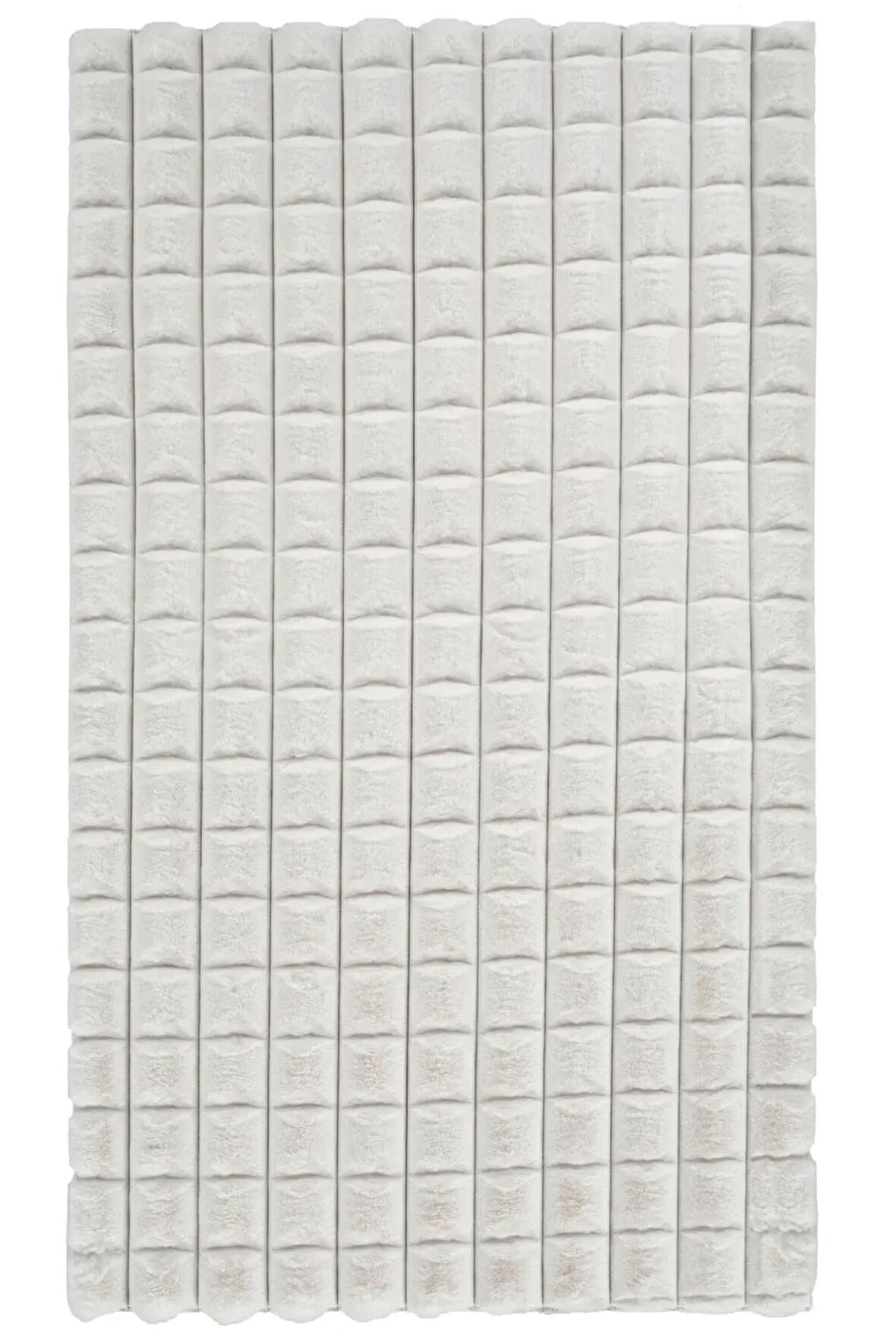 Apex Halı Diamante Peluş Halı 7002 Krem