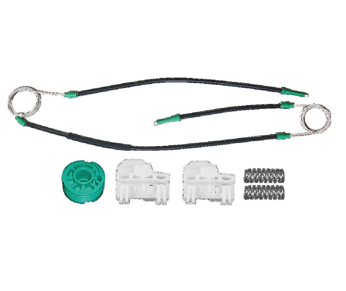 Kayoto Audi A4 1994-2000 Cam Kriko Teli Ön Sol Tamir Takımı KY29470T