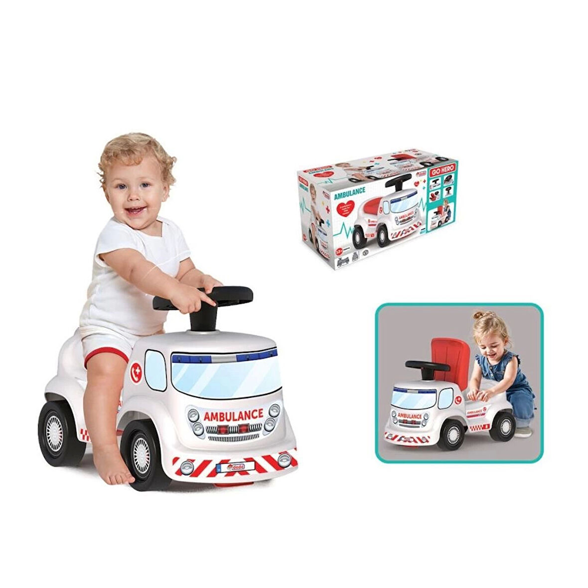 Nessiworld 04036 Go Hero Ambulans -Fentoys