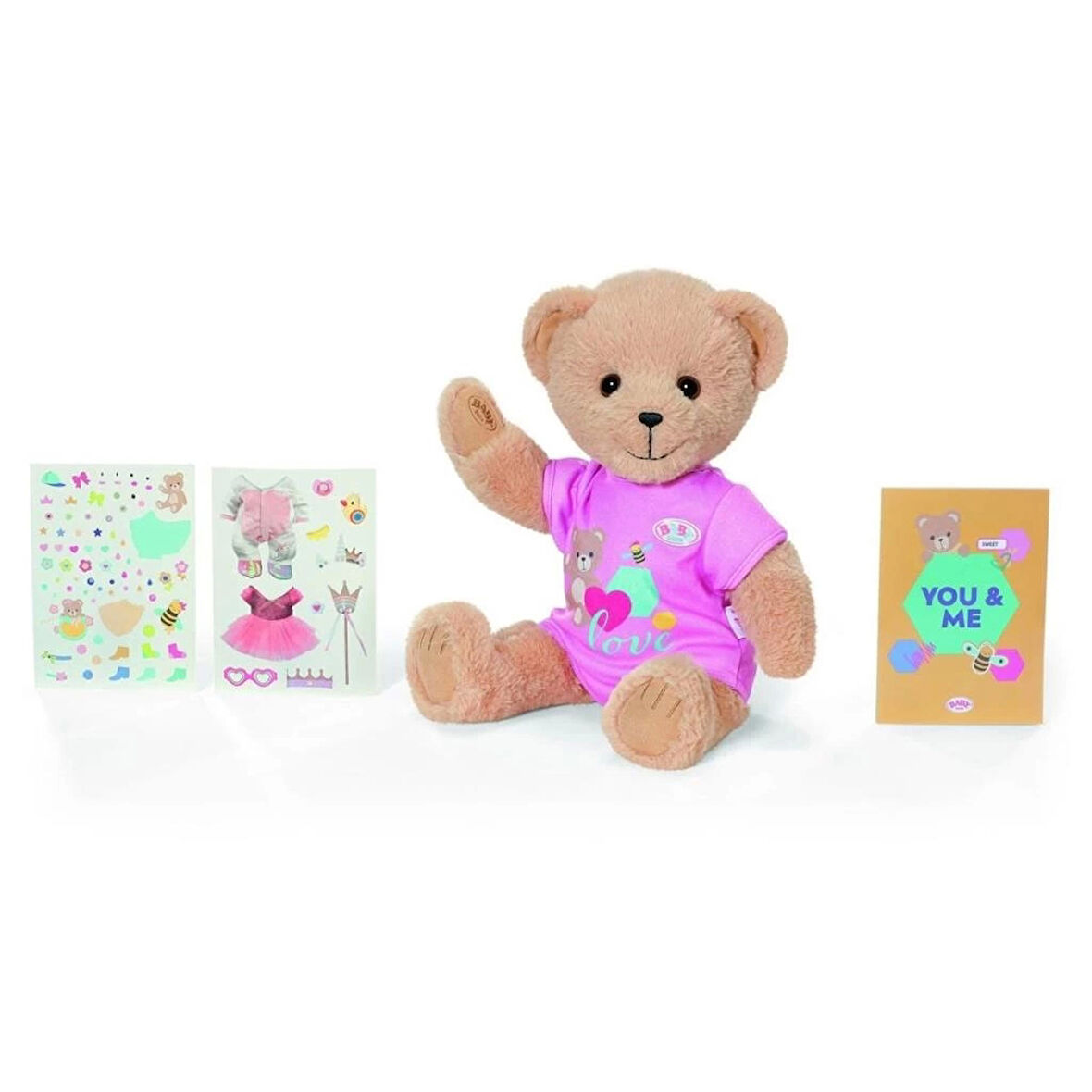 Nessiworld  837139 Baby Born Ayıcık - Pembe 36 cm