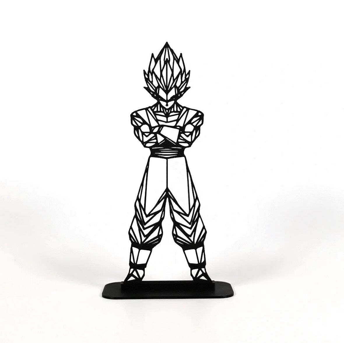 Vegeta Anime 15cm Plastik Masa Süsü Masa Dekorasyonu