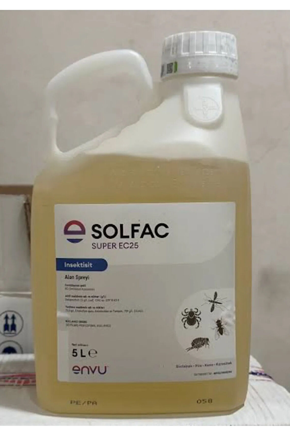 Envu Solfac Super Ec 5lt Haşere Pire Tahtakurusu Ilacı Sinek Kara Sivri Sinek
