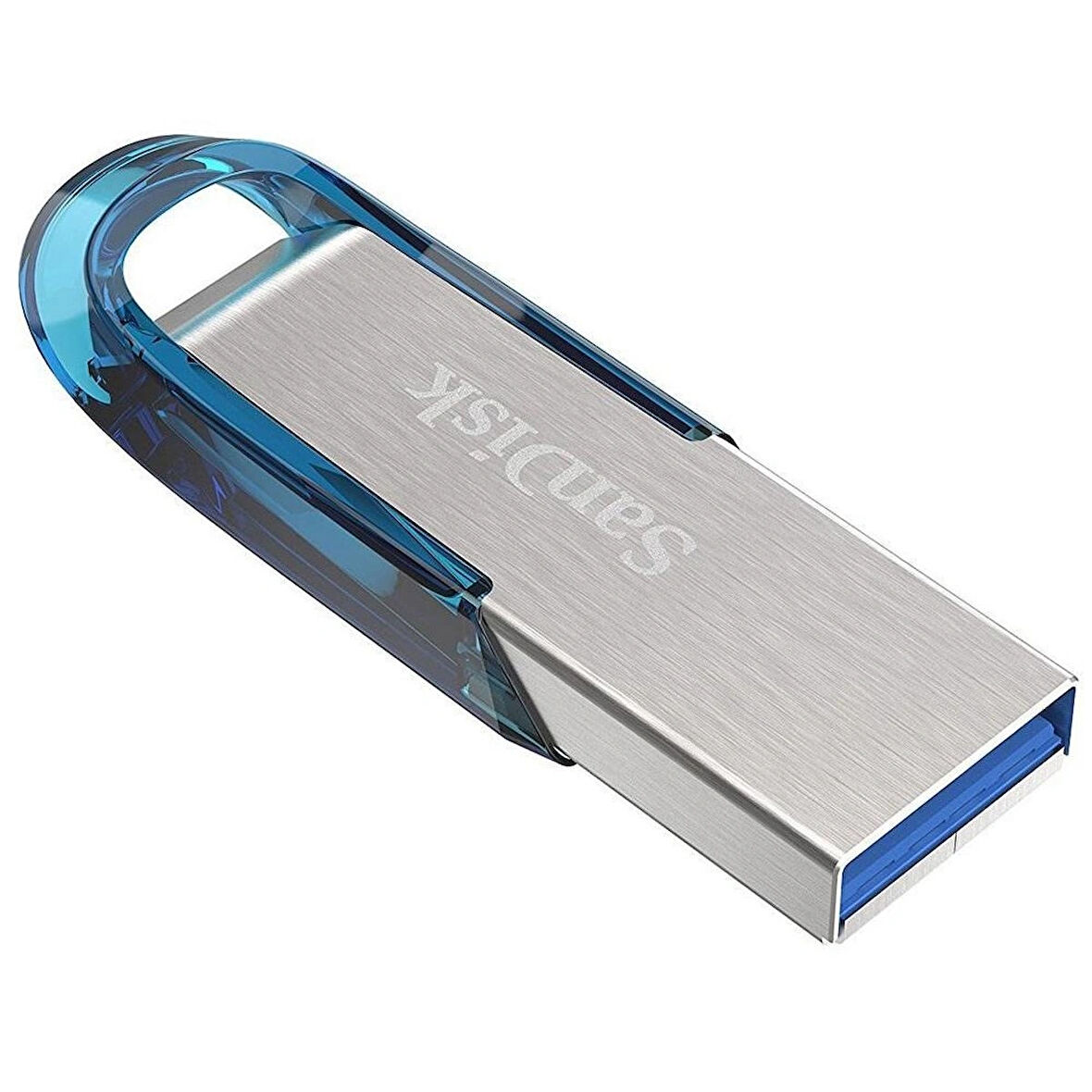 Sandisk Ultra Flair 128 gb Tropikal Blue Usb Bellek