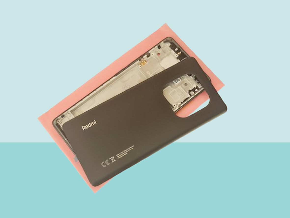 Tkgz - Xiaomi Redmi NOTE 14 PRO KASA FULL Arka Kapak Batarya Kapağı - SİYAH