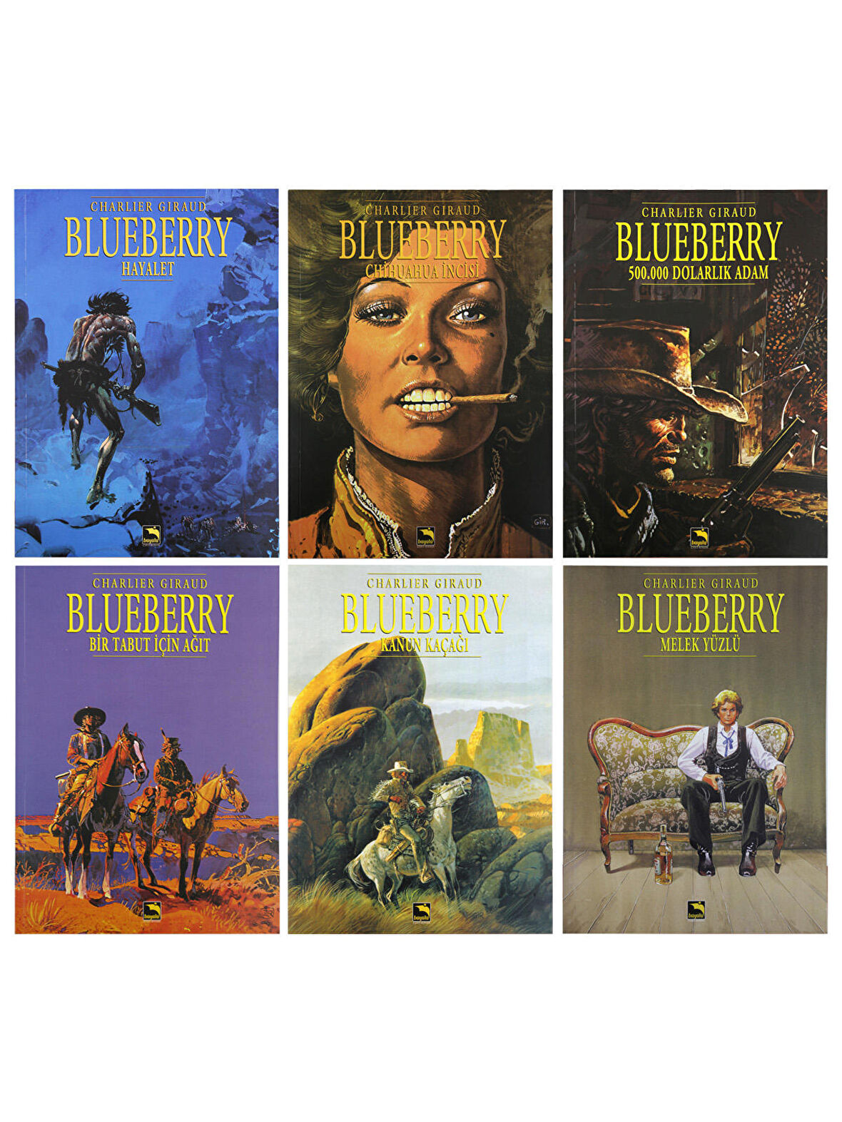 Blueberry 1-6 Set (Çizgi Roman)