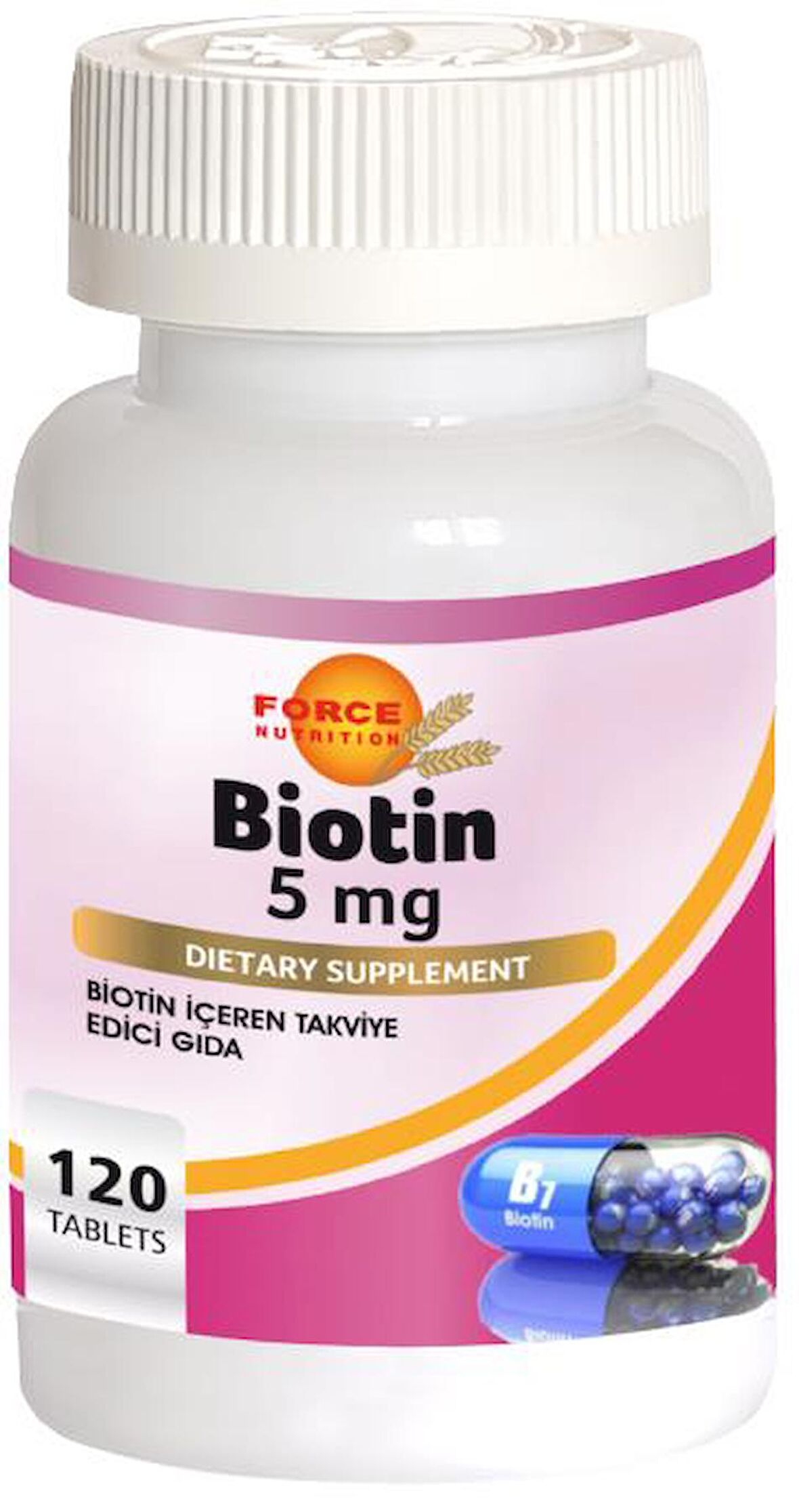 5 Mg Biotin 120 Tablet