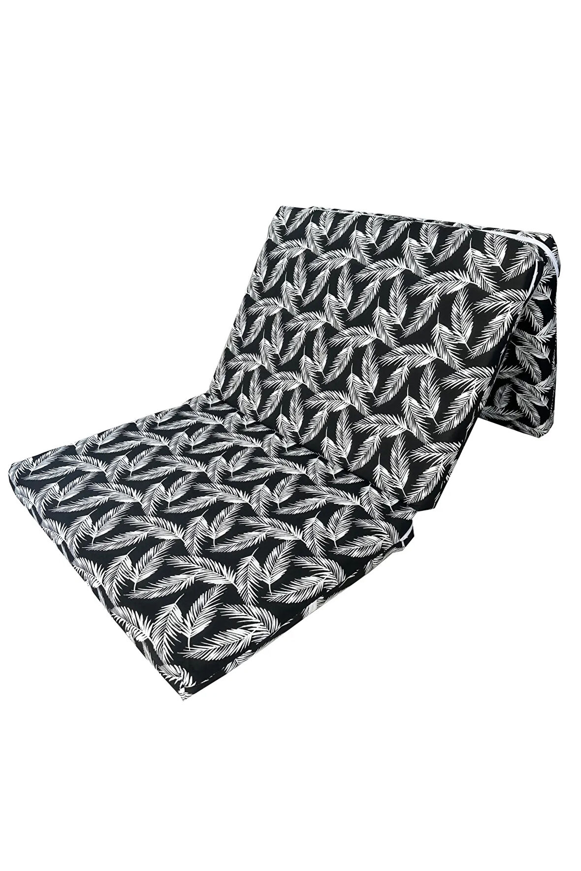 Katlanır Yer Yatağı (8 CM KALIN)Sünger Yatak 80x180x8 CM-SİYAH TÜY