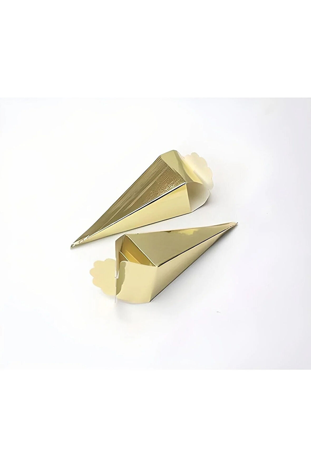 Altın Metalik Külah 25 Li