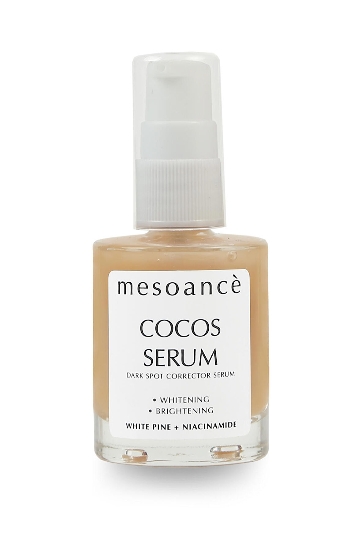 Mesoance Cilt Serumu Niacinamide Leke Gidermeye Yardımcı, Eşitleyici Serum Cocos Dark Spot Corrector 30 ml