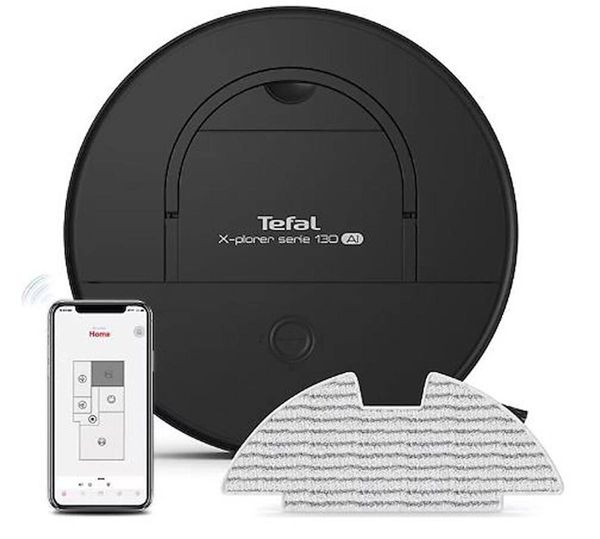 Tefal RG907 X-Plorer Serie 130 AI Mop Akıllı Robot Süpürge TEŞHİR 