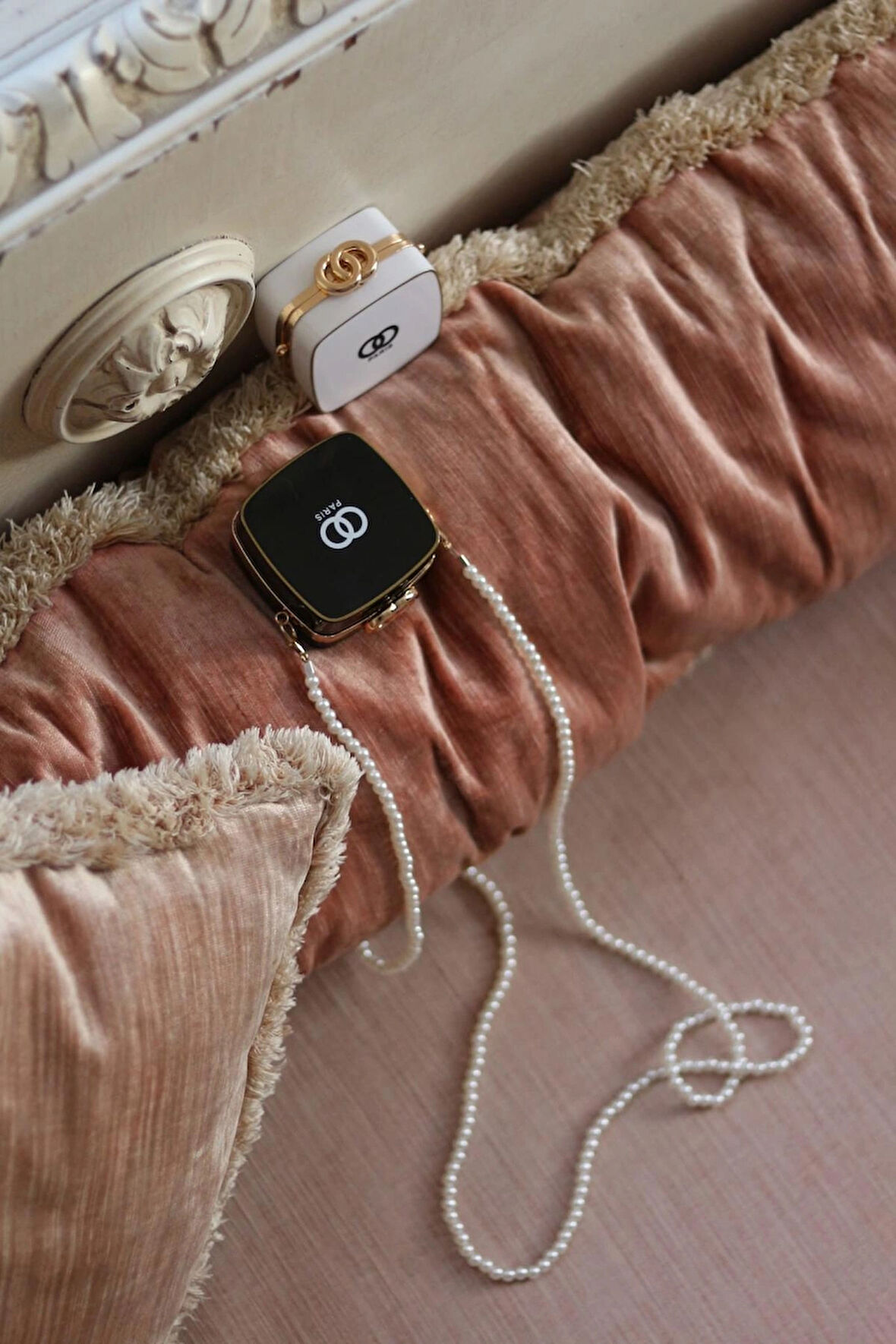 İnci Aksesuar Siyah Mini Charm Çanta Aksesuarı