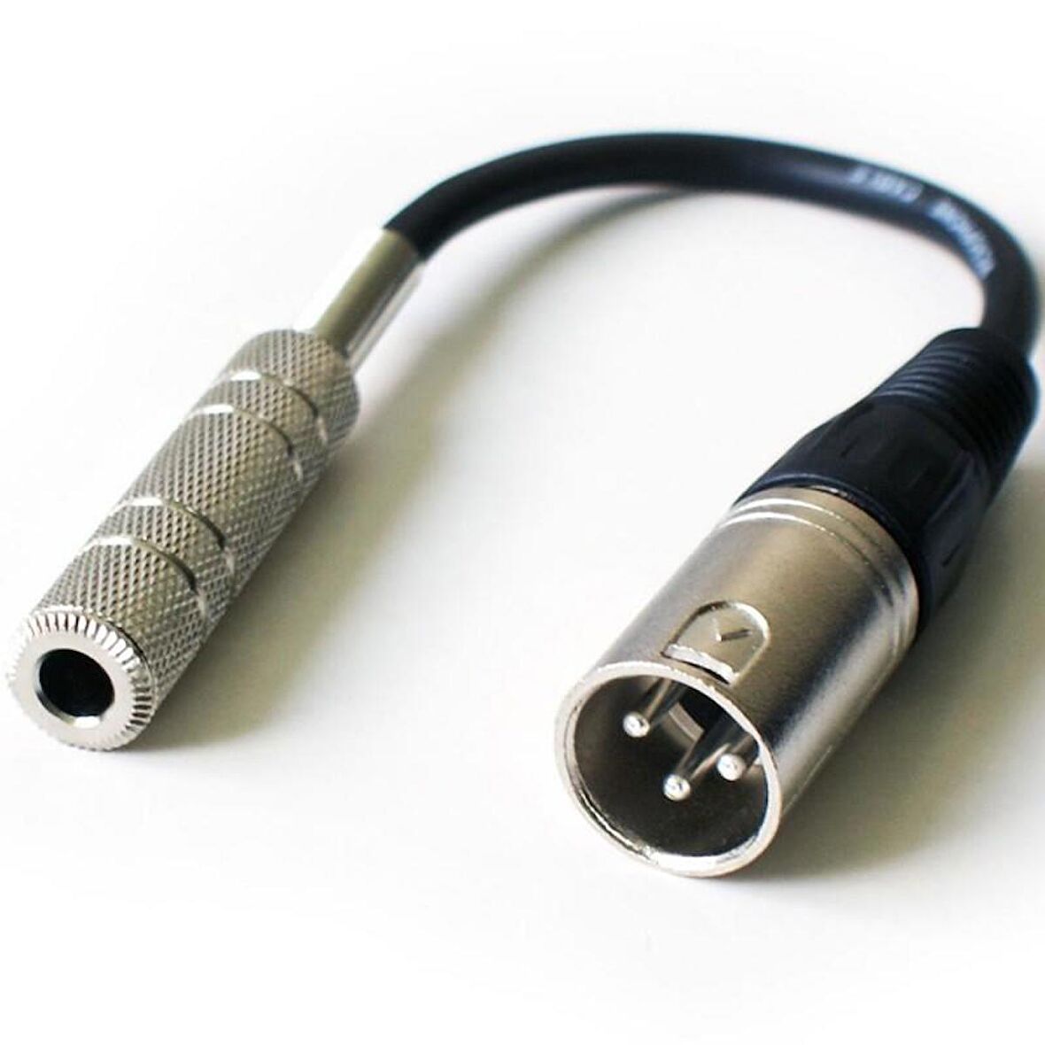 Xlr Erkek-6.3 mm Dişi Çevirici Kablo