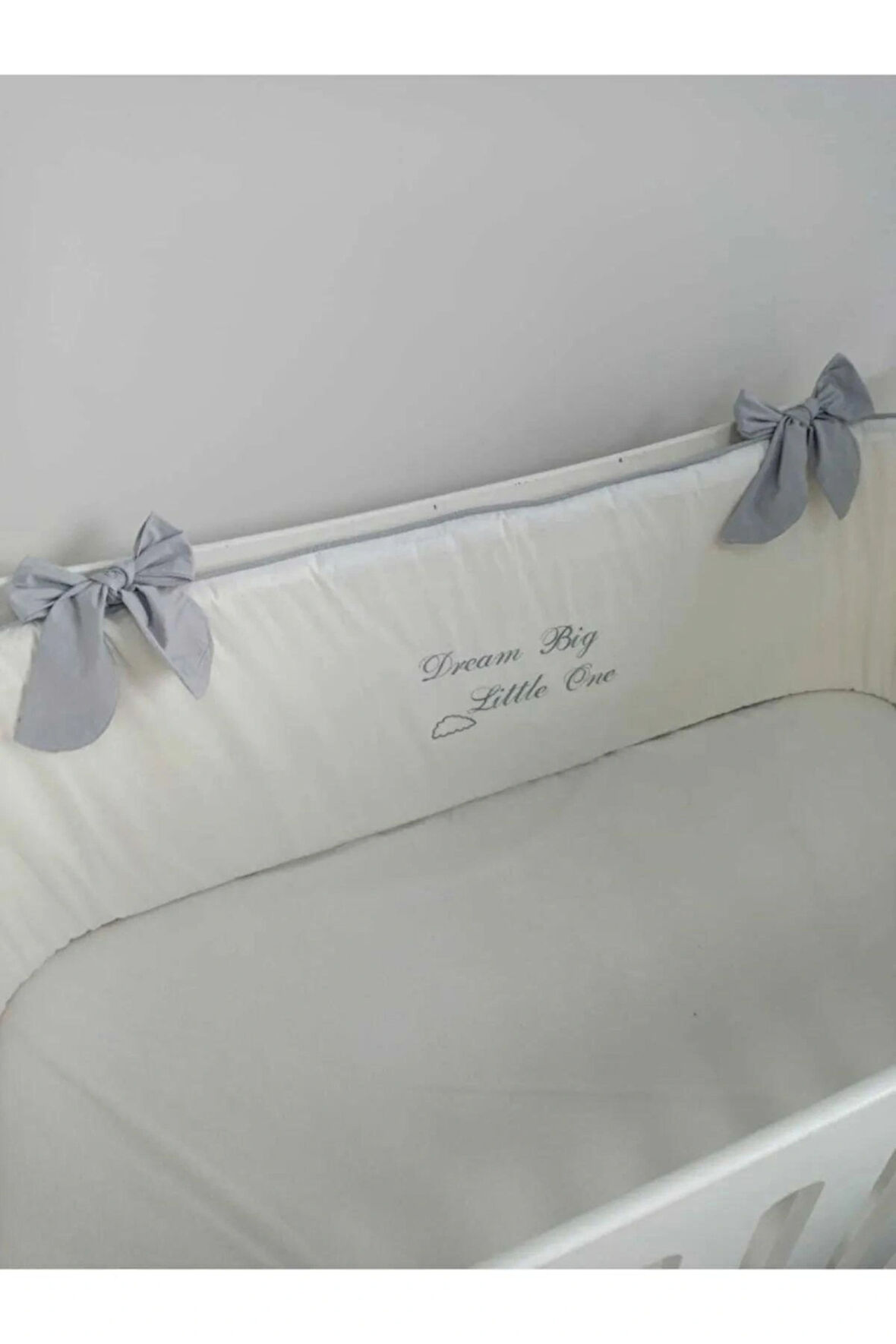  Ege Home Dream Big Little One Nakışlı Süngerli Beşik Yan Koruma 