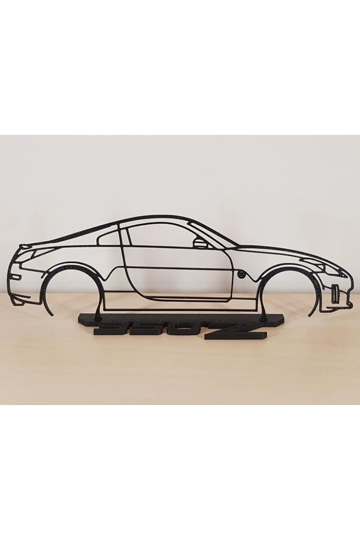 Nissan 350Z 20cm Plastik Masa Süsü Masa Dekorasyonu