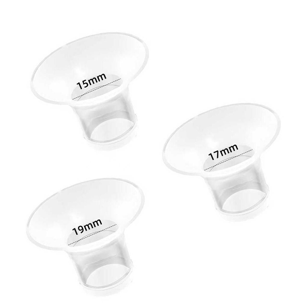 Bebebao Silikon Başlık Flanş Küçültücü 15-17-19 mm (P8 Pro Uyumlu)