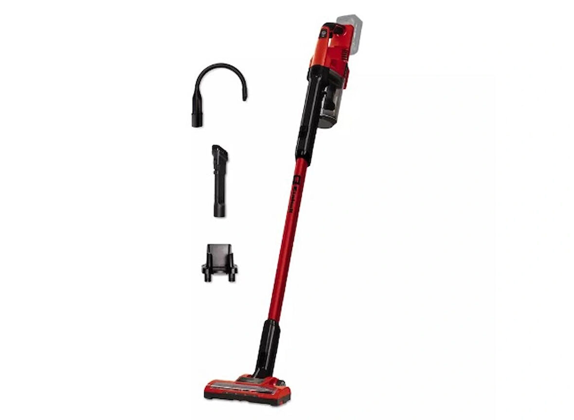 Einhell TE-SV 18 Li 2347180 Akülü Dikey Süpürge + Starter Kit 2.5 Ah Kırmızı