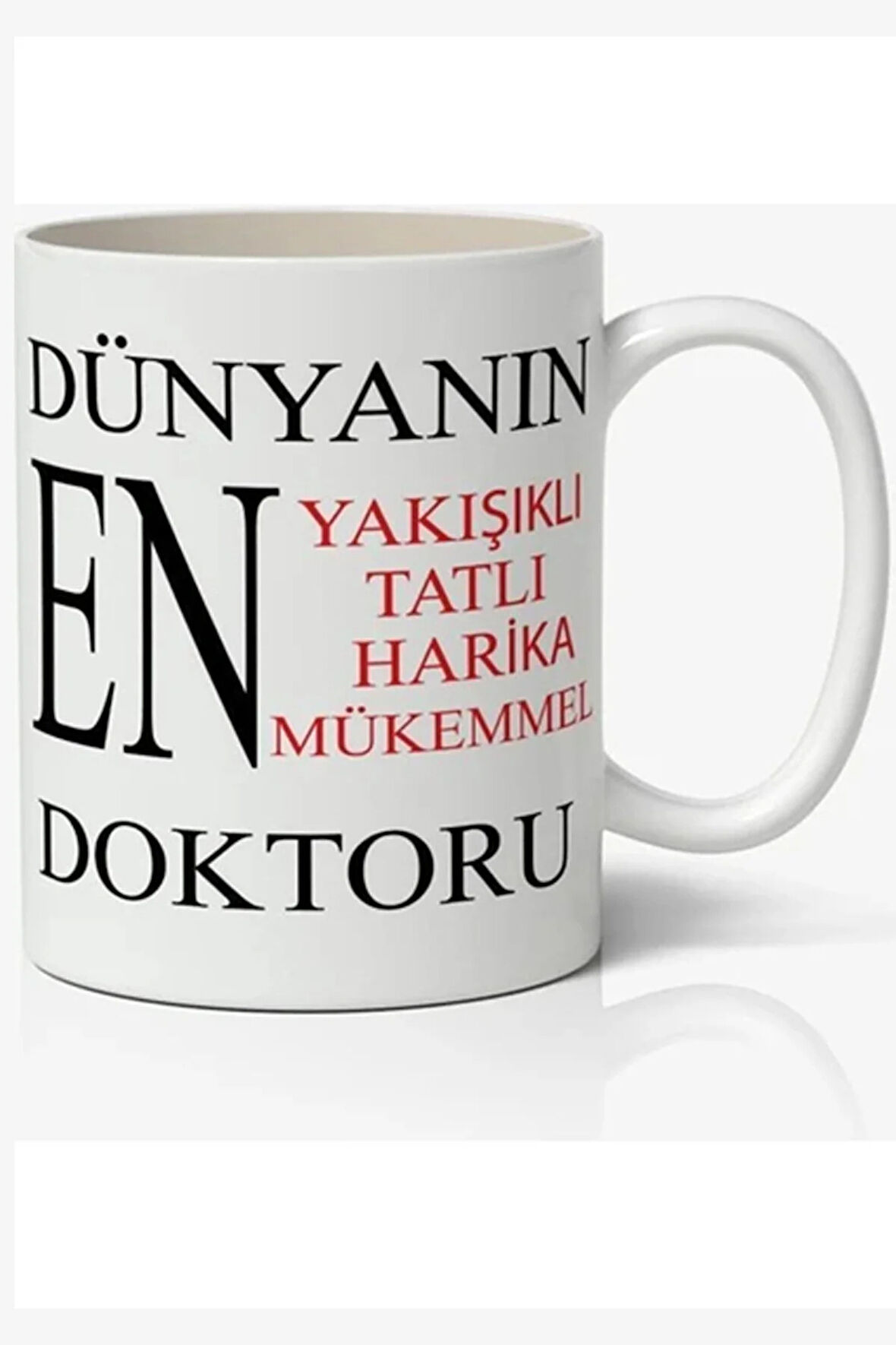 Dünyanın En Tatlı Doktoru Erkek Doktora Hediye Kupa Bardak