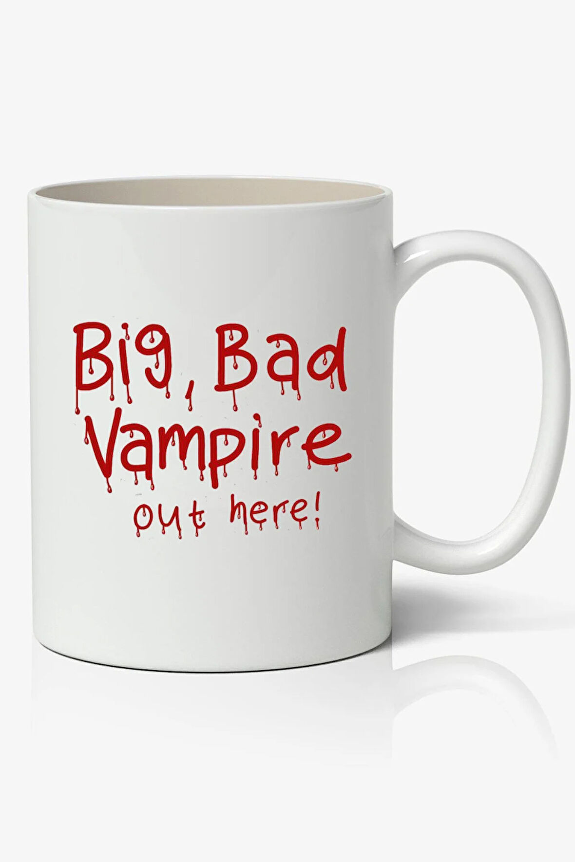 Vampire Diaries Big Bad Vampire Temalı Beyaz Kupa Bardak