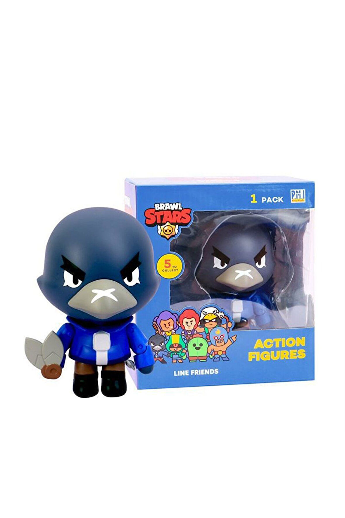 Brawl Stars Crow Figür Oyuncak Brawl Stars Tekli Crow Aksiyon Figürü - 10 CM
