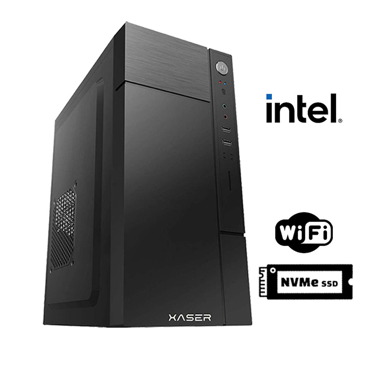 Xaser GX45 i5 3470 16GB Ram 256GB M.2 NVMe SSD Masaüstü Ofis Bilgisayarı