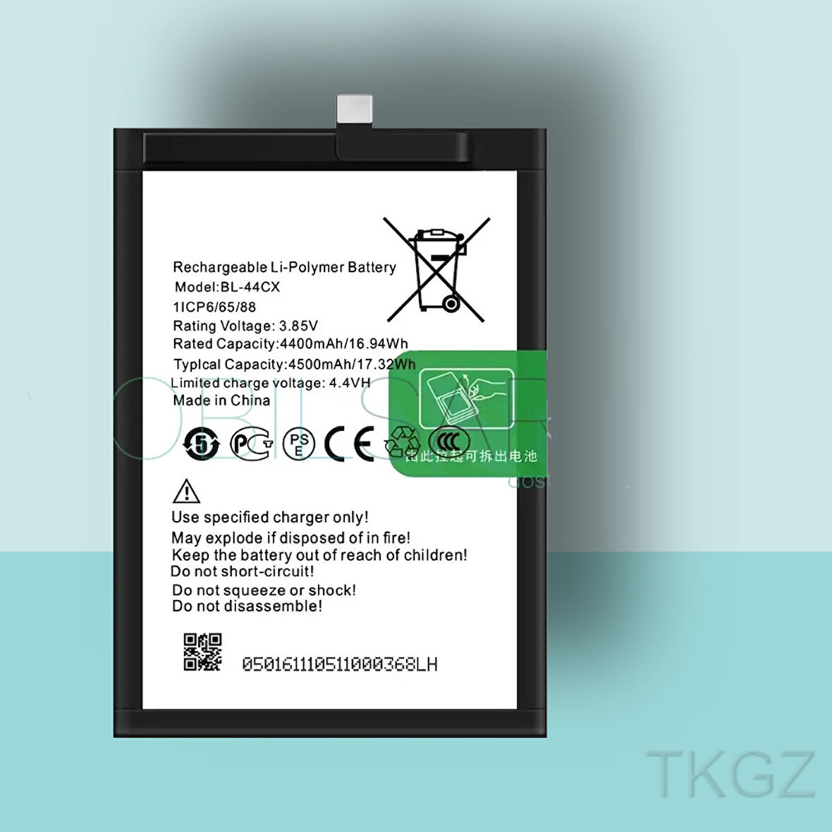 Tkgz - İnfinix ZERO X PRO - BL-44CX - Batarya Pil Orijinal Sıfır