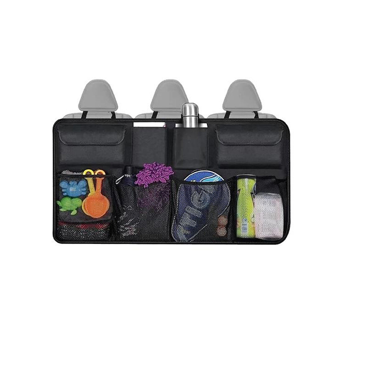 Oto Bagaj Organizer 8 Cepli 85x48cm Cırtlı
