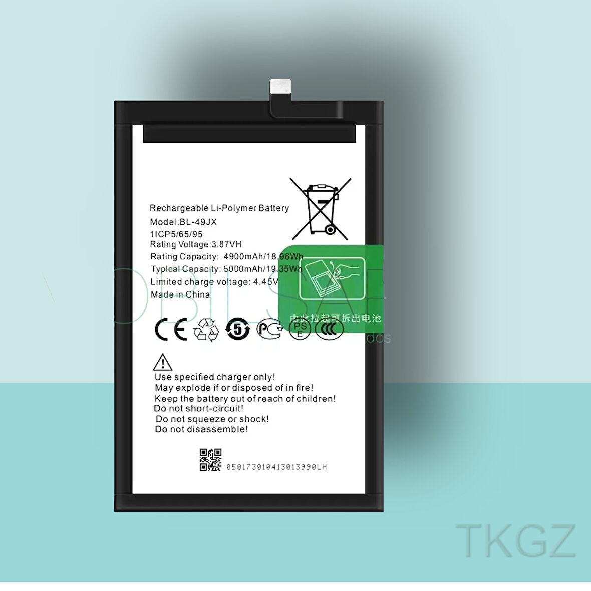 Tkgz - İnfinix NOTE 10 PRO - BL-49JX - Batarya Pil Orijinal Sıfır