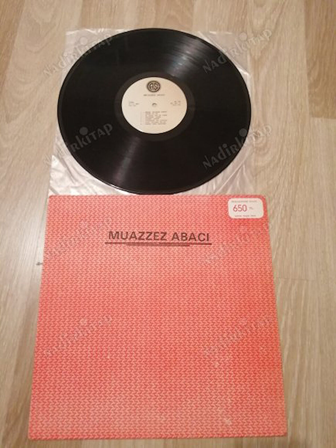 MUAZZEZ ABACI -MUAZZEZ ABACI -  TÜRKİYE  BASIM  33 LÜK  LP ALBÜM PLAK