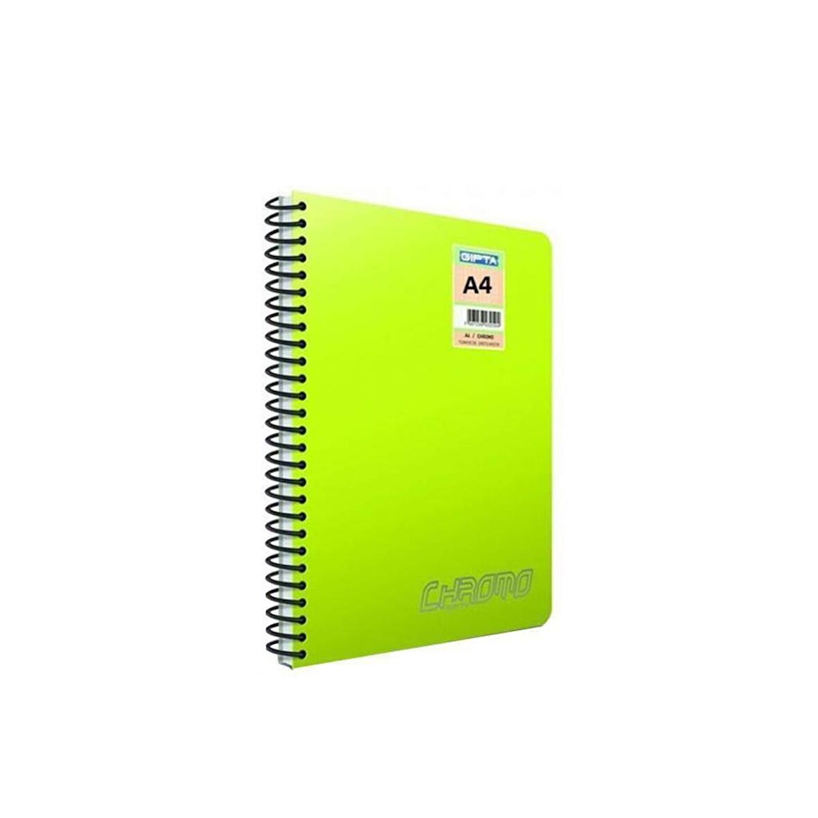 Gıpta Chromo 60 Yp. A4 Spiralli Pp. Kapak Defter Çizgili 4'lü