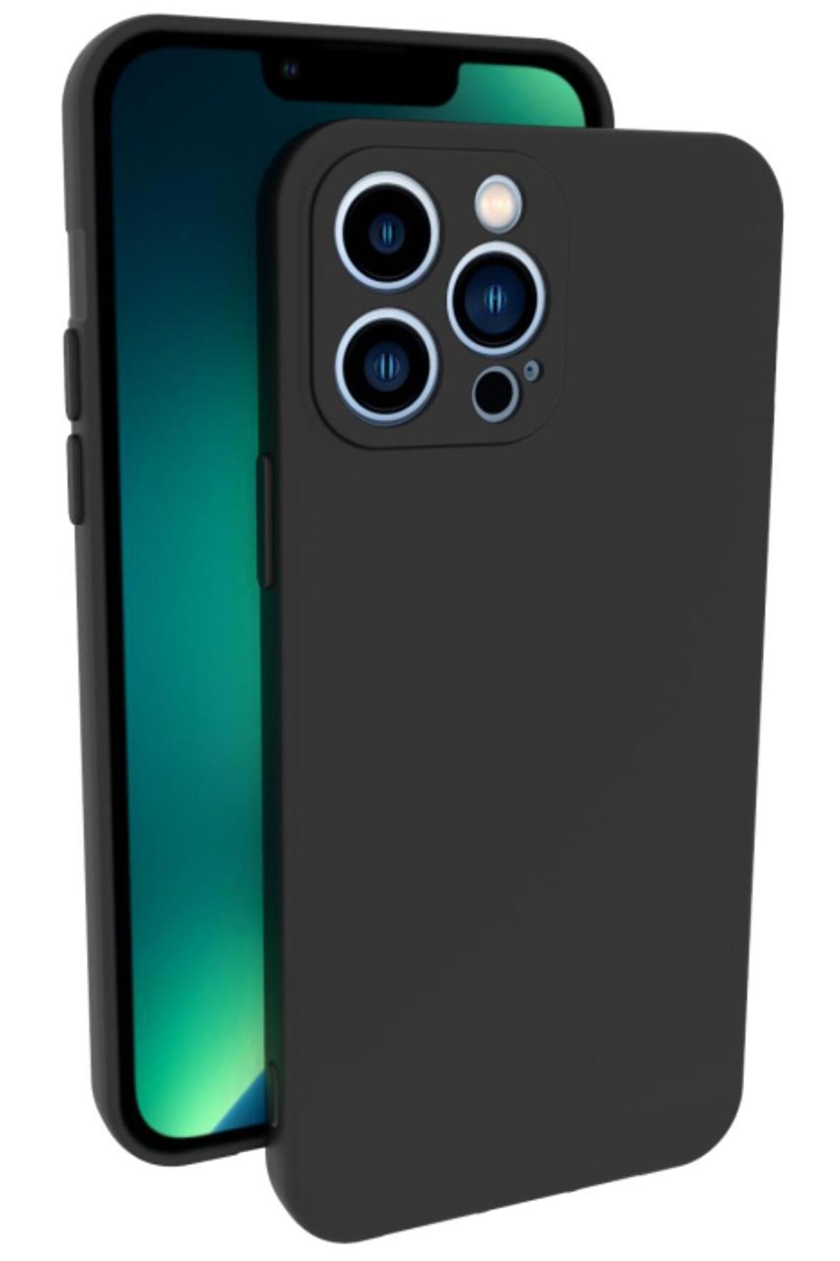 Apple iPhone 14 Pro Max Kamera Korumalı Rubber Silikon Kılıf