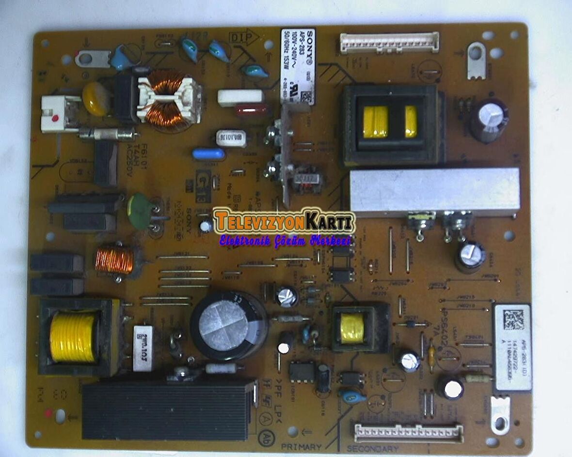 APS-283, 1-883-775-21, 147429722, APS-283 (ID), Sony KDL-32BX320, Power Board, Besleme