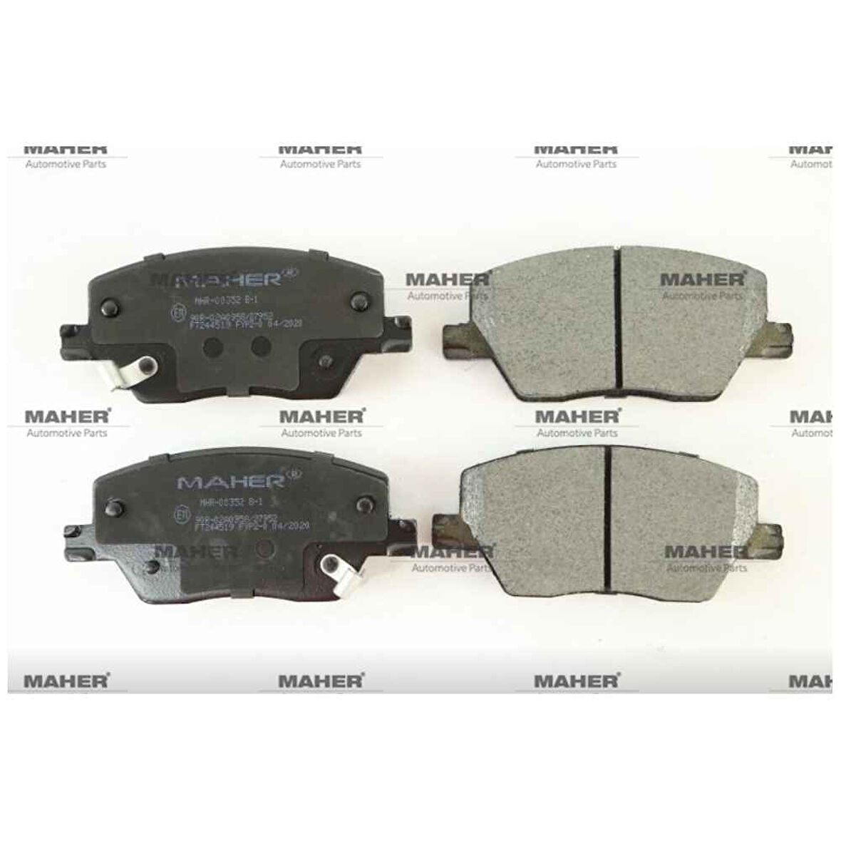 FREN BALATA EGEA 15= 1.3JTD-1.6JTD (MANDO FREN SİSTEMİ 132.7mm) ÖN