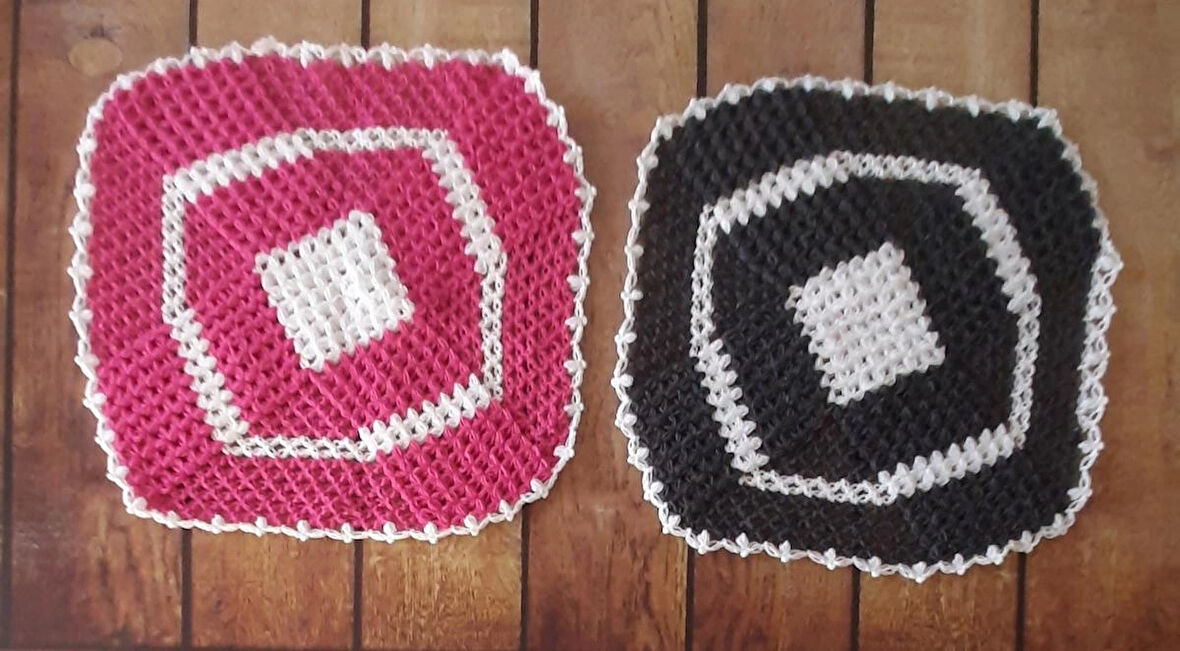 El Örğüsü Banyo Lifi 2'li Paket En - Boy 30CM