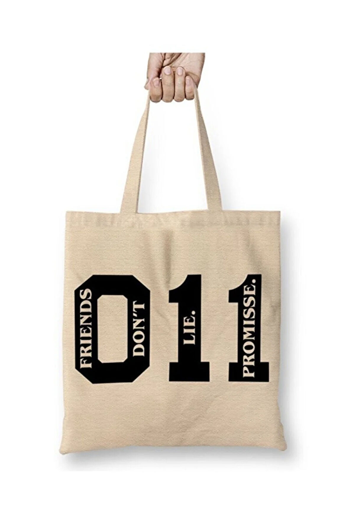 Stranger Things Bez Çanta Uzun Saplı Alışveriş Çantası Plaj Çantası