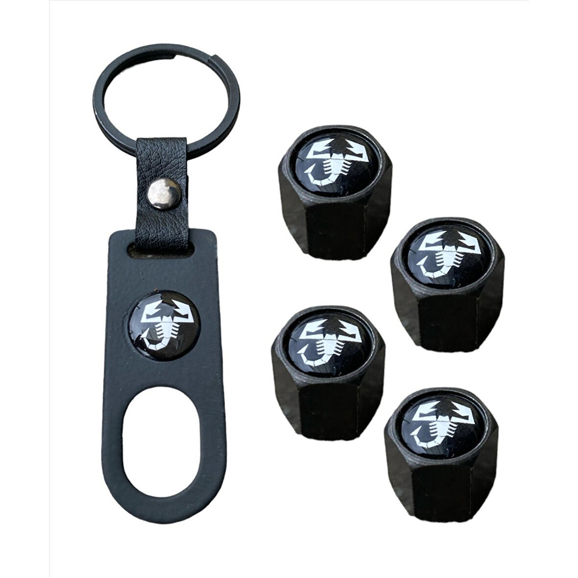 Metal Sibop Kapağı Ve Anahtarlık Seti