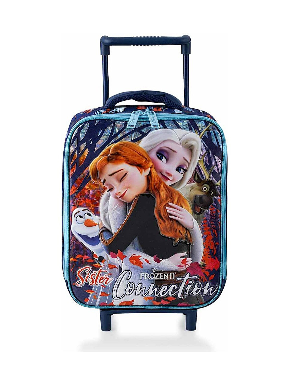 Frozen Çekçekli Anaokulu Çantası Sister Connection