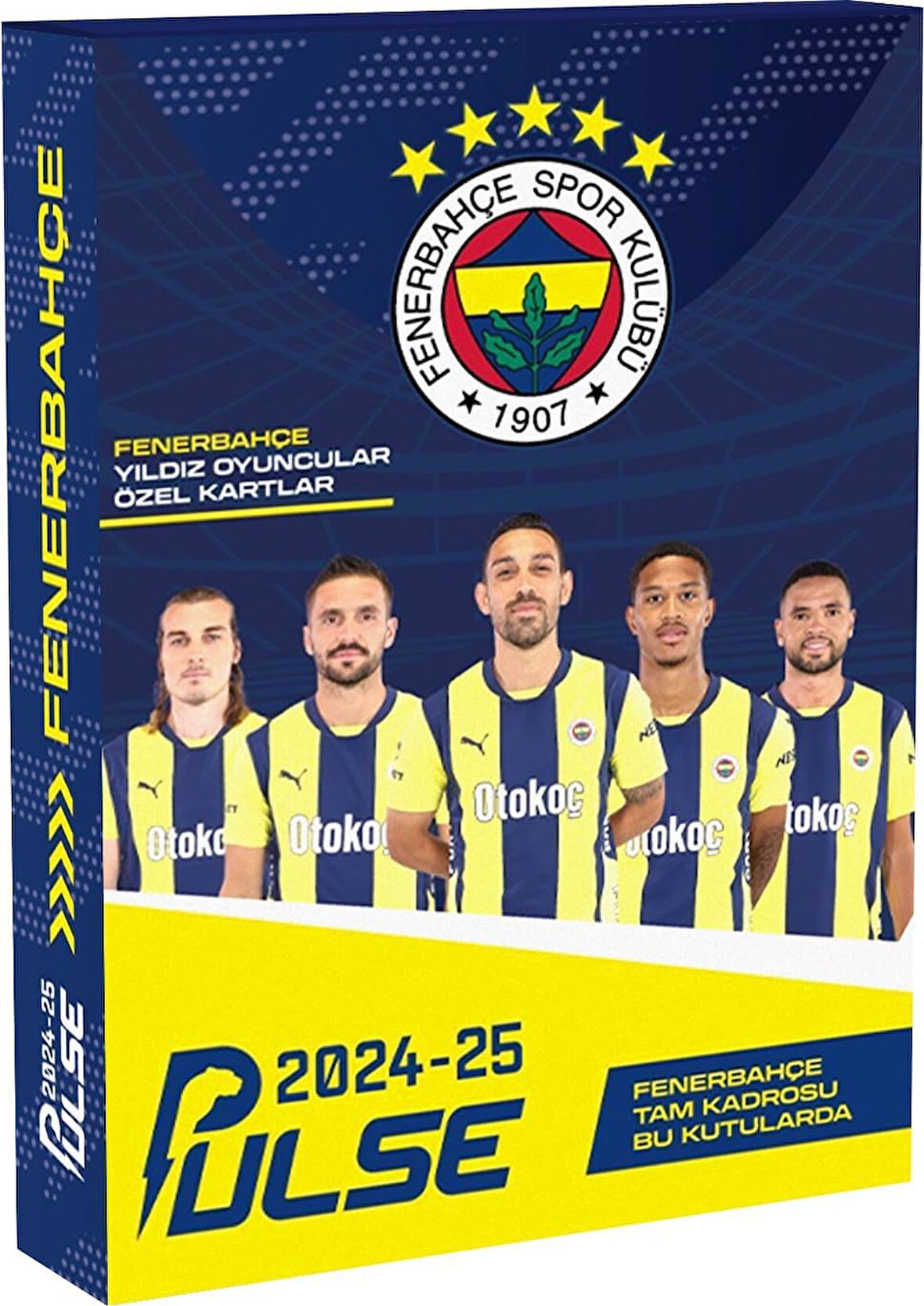 Lisanslı Fenerbahçe Pulse Futbolcu Kartları 2024-25 - 12 Kart