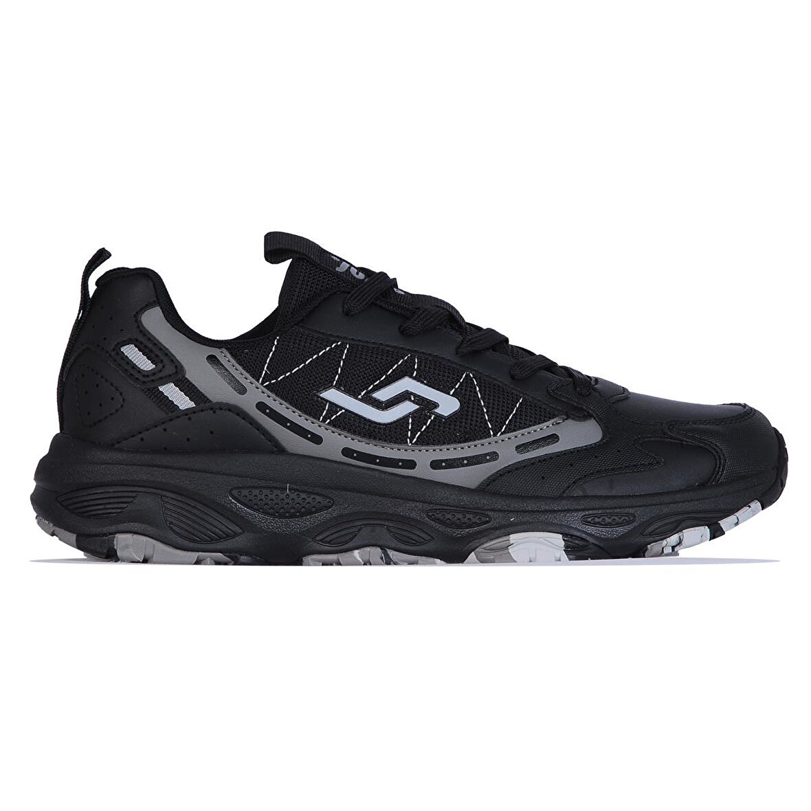 Jump 30615 Siyah Erkek Kışlık Sneaker Spor Ayakkabı