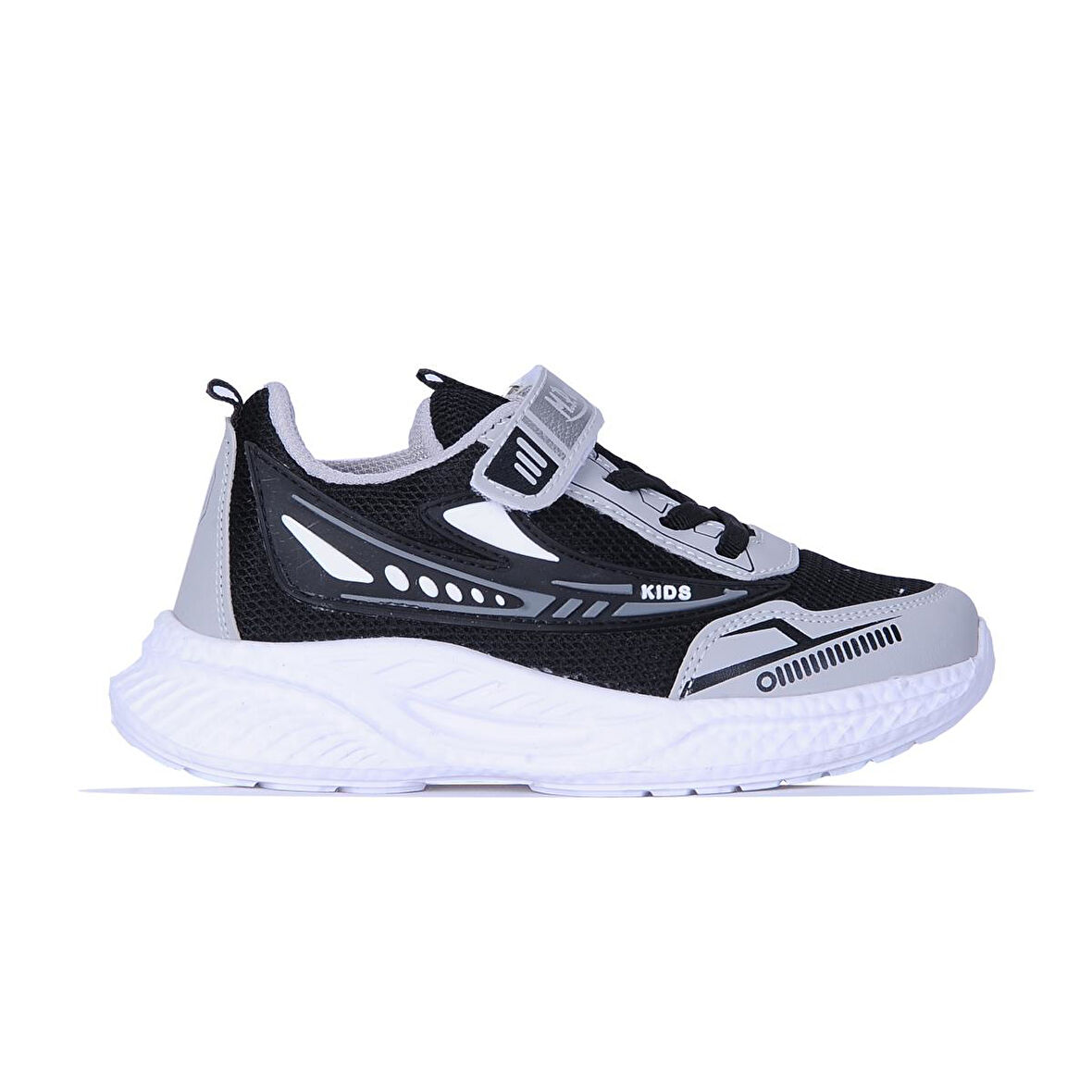 Mp 251-3415Ft Syh-Gri Cırtlı Erkek Çocuk Spor Ayakkabı