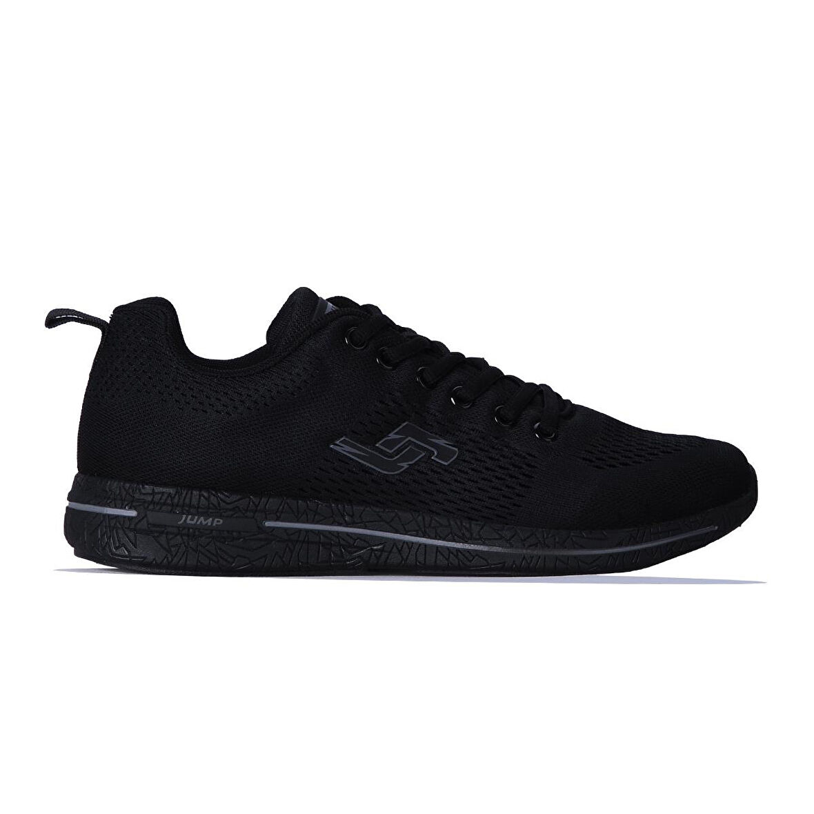 Jump 24938 Full Siyah Erkek Yazlık Sneaker Spor Ayakkabı